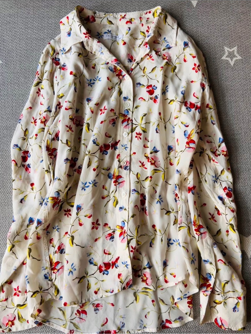 Equipment Silk Floral Shirt
